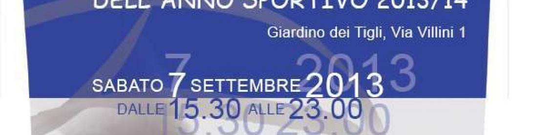 Volantino festa inaugurazione anno sportivo 2013/14