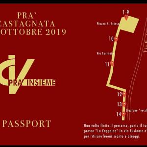 Castagnata 2019 a Pra’ - Passport fronte