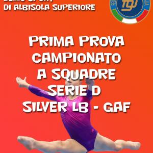 Prima Prova Campionato SERIE D Silver GAF 2020 LB Prima Prova Campionato SERIE D Silver GAF 2020 LB