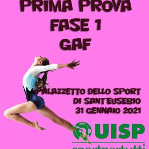 Prima Prova FASE 1 GAF UISP 2021