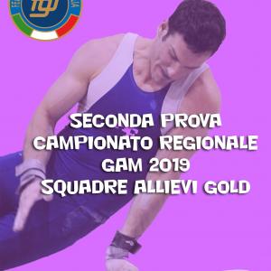Prima Prova Campionato Regionale GAM 2019 Squadre Allievi Gold