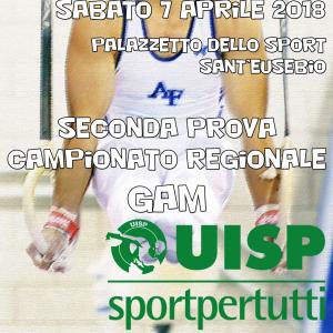 Seconda Prova Campionato Regionale UISP - GAM Seconda Prova Campionato Regionale UISP - GAM